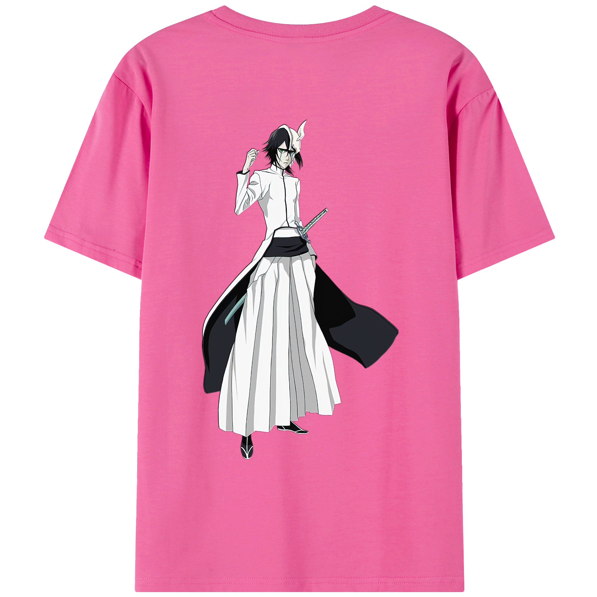 （画像用） ブリーチ ウルキオラ·シファー BLEACH Ulquiorra cifer レディース半袖Tシャツ(バックプリント)